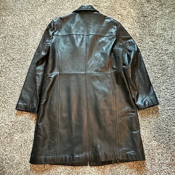 KATIANA COUTURE Genuine Leather Jacket Size XL Biker Indie Classic Hipster Chic - Picture 5 of 16